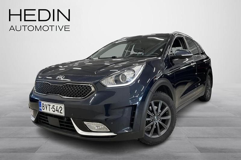 Käytetty Kia Niro EX 105 HP (77 kW) 2019 Sininen Katumaasturi