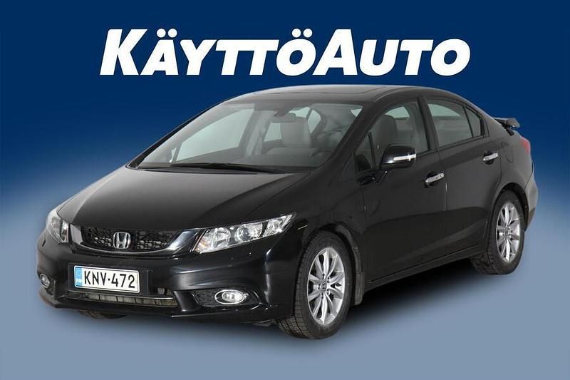 Musta Käytetty 2016 Honda Civic Executive Sedan | 13 400 € (Hyvä tarjous) - Kuva 1/1