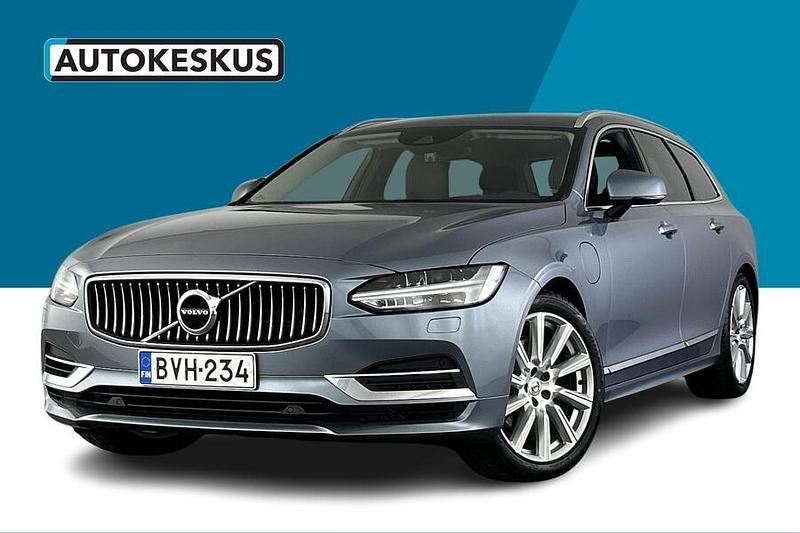 Sininen Käytetty 2018 Volvo V90 Business Edition Farmari | 24 190 € (Perustarjous) - Kuva 1/3