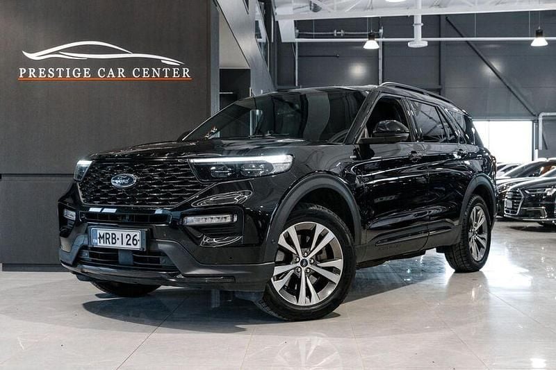 Käytetty 2021 Ford Explorer ST-Line Katumaasturi | 37 490 € (Hieman kallis) - Kuva 1/4