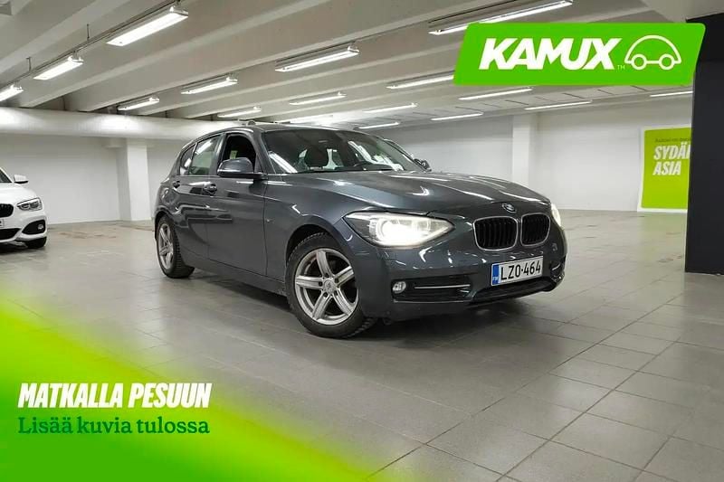 Käytetty BMW 116 Sport Line 185 HP (136 kW) 2013 Hopea / harmaa Viistoperä
