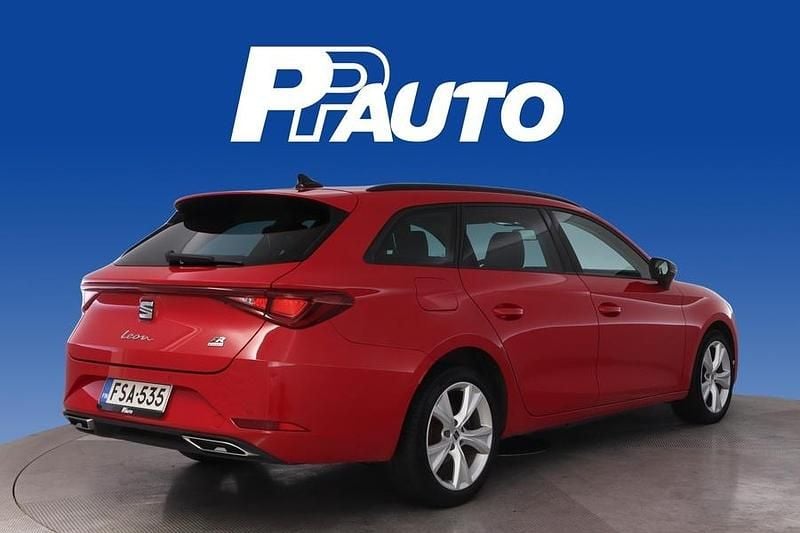 Käytetty Seat Leon FR 204 HP (150 kW) 2021 Punainen Farmari