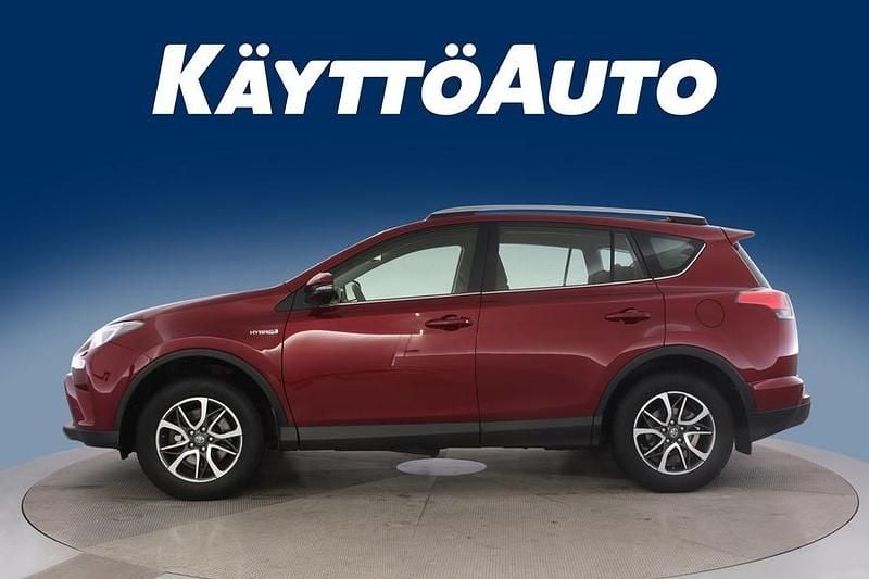 Käytetty Toyota RAV4 Hybrid Active 155 HP (114 kW) 2018 Punainen Katumaasturi