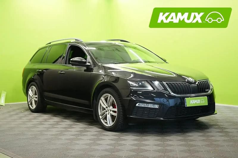 Musta Käytetty 2018 Skoda Octavia RS Sedan | 15 390 € (Hyvä tarjous) - Kuva 1/4