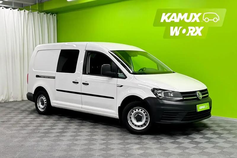 Käytetty VW Caddy Maxi 139 HP (102 kW) 2015 Valkoinen Tila-auto