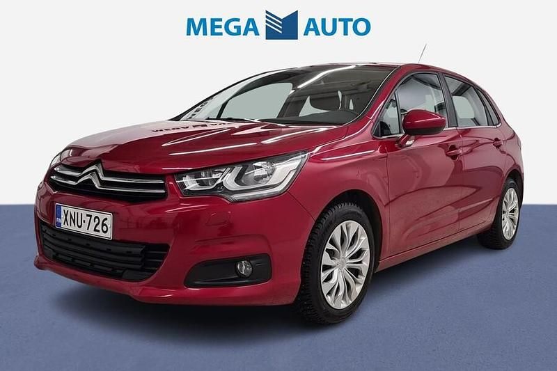 Punainen Käytetty 2017 Citroën C4 Comfort Viistoperä | 6 890 € (Perustarjous) - Kuva 1/4
