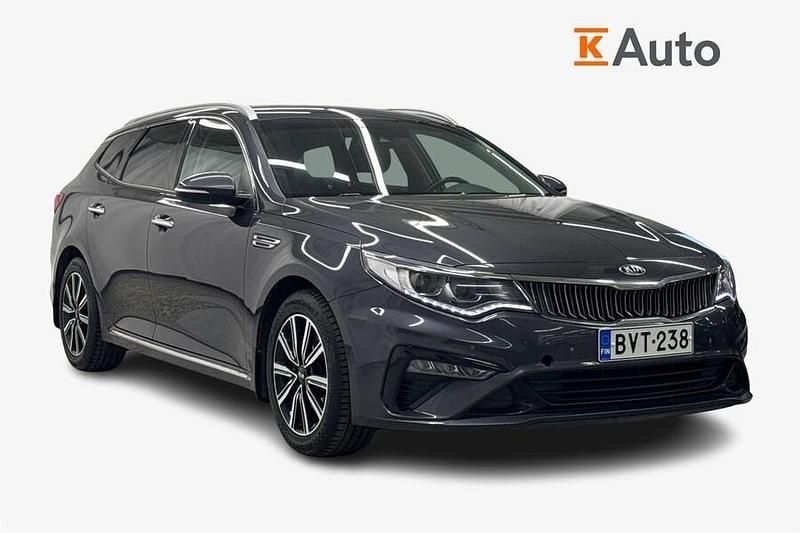 Harmaa Käytetty 2019 Kia Optima Active Farmari | 14 490 € (Perustarjous) - Kuva 1/4