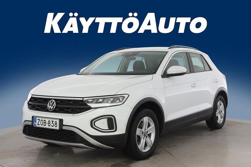 Valkoinen Käytetty 2022 VW T-Roc Comfortline Katumaasturi | 26 900 € (Perustarjous) - Kuva 1/4