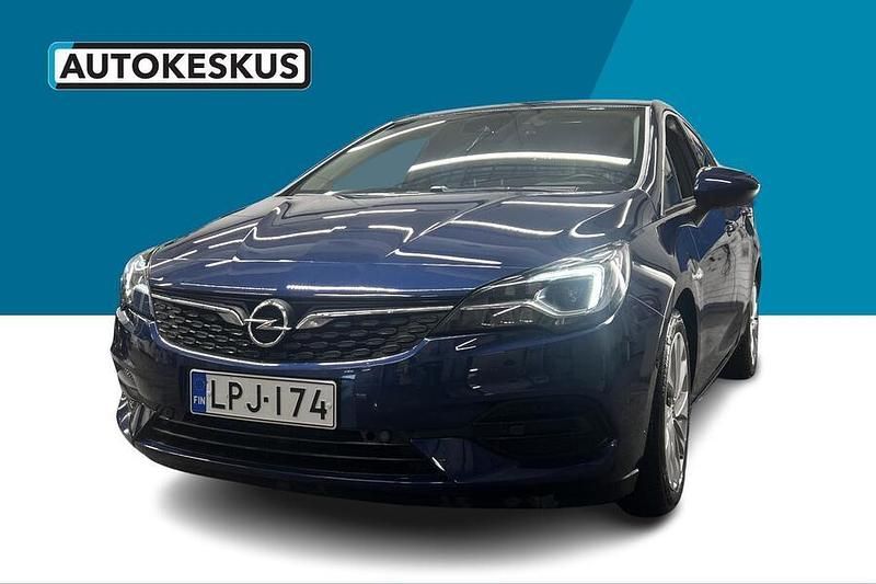 Sininen Käytetty 2021 Opel Astra Executive Viistoperä | 17 790 € (Hieman kallis) - Kuva 1/3