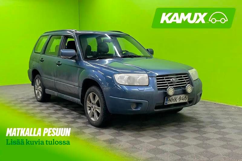 Sininen Käytetty 2007 Subaru Forester Katumaasturi | 4 890 € - Kuva 1/4