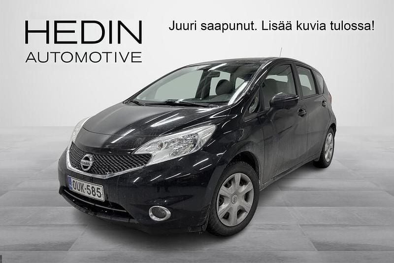 Käytetty Nissan Note Acenta 80 HP (58 kW) 2014 Musta Viistoperä