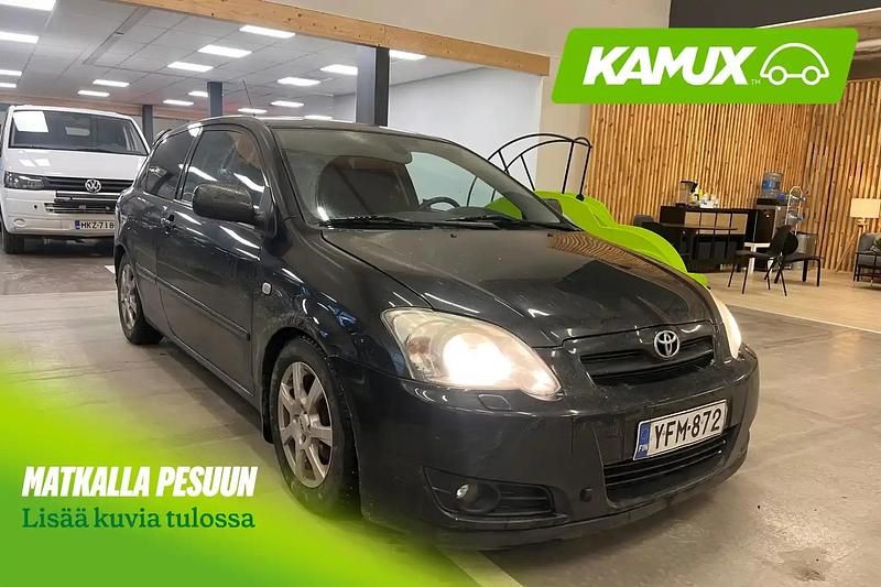 Musta Käytetty 2004 Toyota Corolla Sol Sedan | 4 490 € (Kallis) - Kuva 1/4