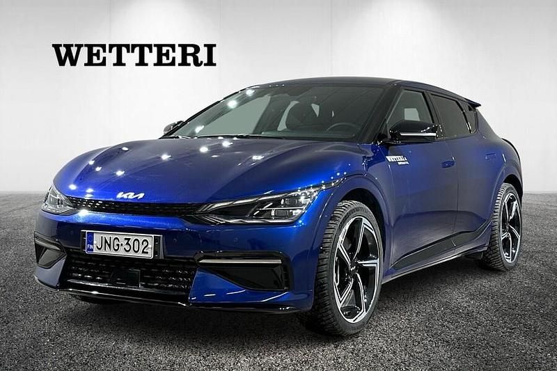 Sininen Käytetty 2024 Kia EV6 GT-Line Katumaasturi | 47 990 € (Kallis) - Kuva 1/4