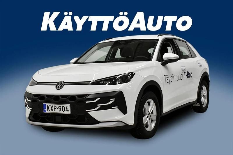 Pure white Uusi 2026 VW T-Roc Comfortline Katumaasturi | 34 877 € (Perustarjous) - Kuva 1/4