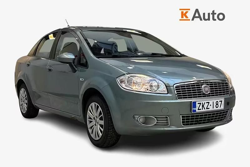 Käytetty Fiat Linea 78 HP (57 kW) 2009 Vihreä Sedan