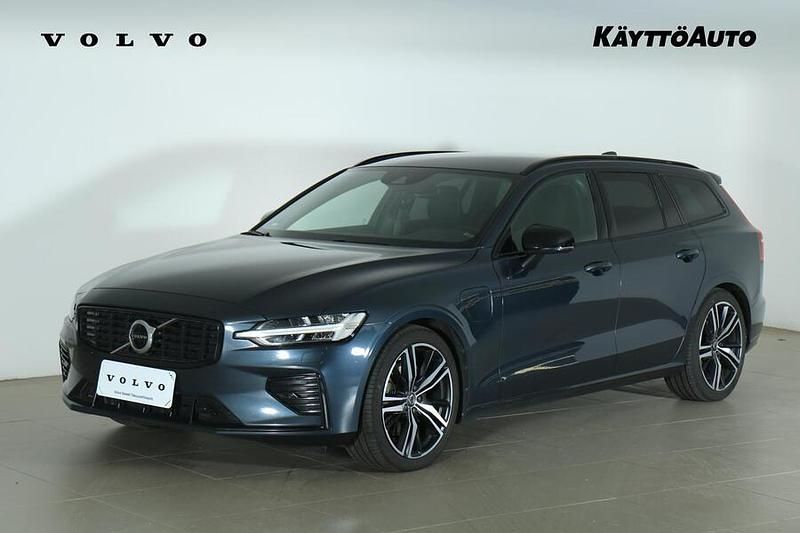 Sininen Käytetty 2021 Volvo V60 Business Edition Farmari | 33 900 € (Hieman kallis) - Kuva 1/1