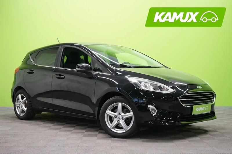 Musta Käytetty 2017 Ford Fiesta Titanium Viistoperä | 8 450 € (Perustarjous) - Kuva 1/4