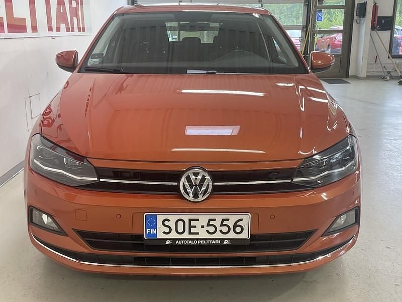 Käytetty VW Polo Highline 95 HP (69 kW) 2018 Vihreä Viistoperä
