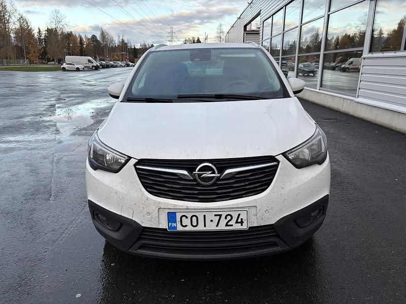 Käytetty Opel Crossland X Comfort 110 HP (80 kW) 2020 Valkoinen Katumaasturi