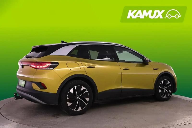 Käytetty VW ID.4 Pro Performance 150 kW (204 HP) 2021 Keltainen / beige Katumaasturi