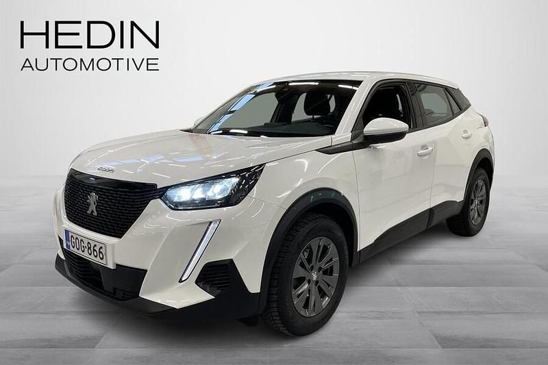 Valkoinen Käytetty 2020 Peugeot 2008 Active Katumaasturi | 13 490 € (Hyvä tarjous) - Kuva 1/3