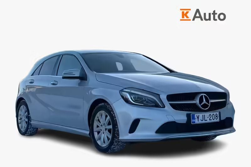 Harmaa Käytetty 2017 Mercedes A180 Edition Viistoperä | 14 850 € (Perustarjous) - Kuva 1/4
