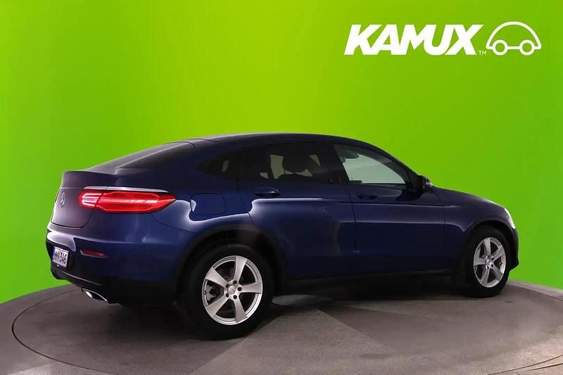 Käytetty Mercedes GLC220 Business 170 HP (125 kW) 2017 Sininen Coupe - kaksiovinen