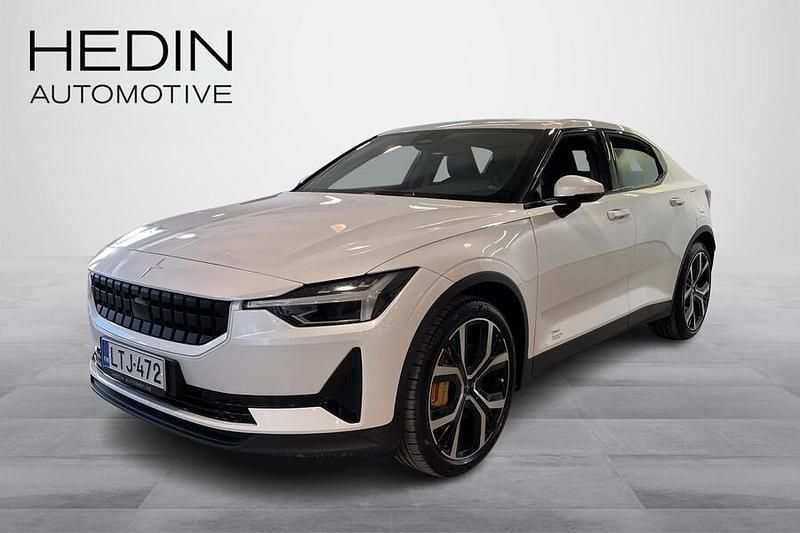 Valkoinen Käytetty 2022 Polestar 2 Performance Viistoperä | 31 900 € (Supertarjous) - Kuva 1/4