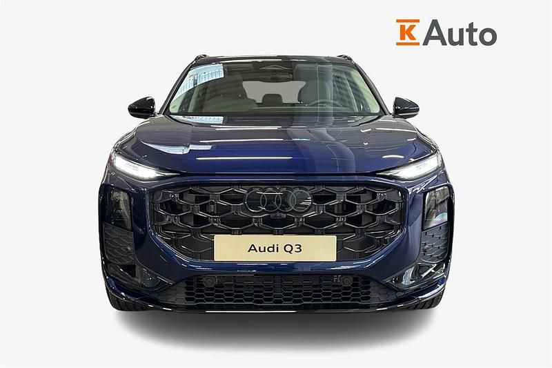 Uusi Audi Q3 S-Line 268 HP (197 kW) 2026 Met. sininen Katumaasturi