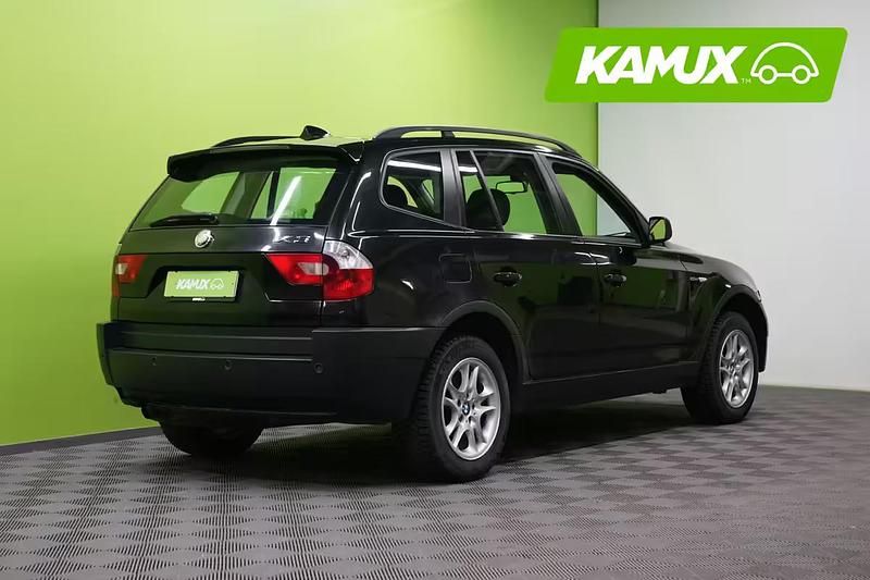 Käytetty BMW X3 150 HP (110 kW) 2006 Musta Katumaasturi