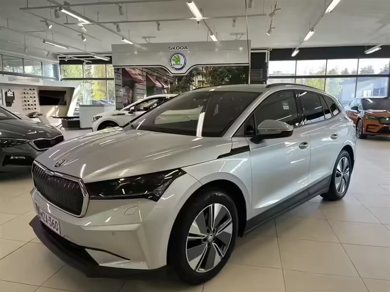 Harmaa Käytetty 2021 Skoda Enyaq iV Katumaasturi | 37 990 € (Kallis) - Kuva 1/4