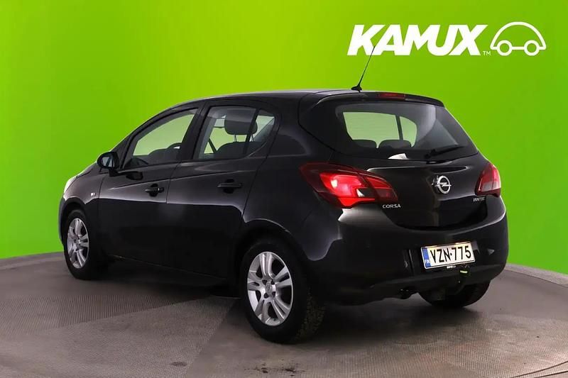 Käytetty Opel Corsa Excite 90 HP (66 kW) 2018 Musta Sedan