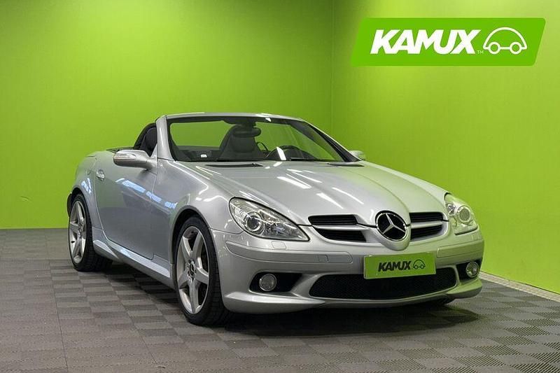 Hopea / harmaa Käytetty 2006 Mercedes SLK350 AMG Avoauto | 16 790 € - Kuva 1/3