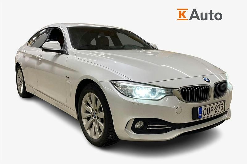 Käytetty BMW 420 Luxury Line 184 HP (135 kW) 2015 Valkoinen Coupe - kaksiovinen