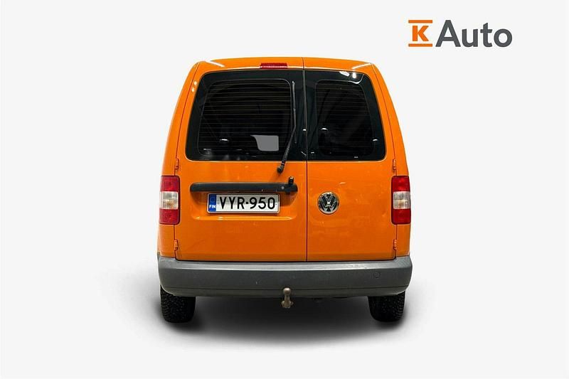 Käytetty VW Caddy Maxi 105 HP (77 kW) 2010 Oranssi Tila-auto