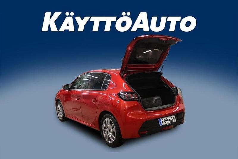 Käytetty Peugeot 208 Allure 101 HP (74 kW) 2020 Punainen Viistoperä