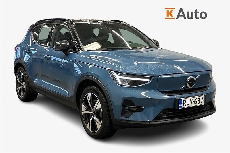 Sininen Käytetty 2023 Volvo XC40 Plus Katumaasturi | 30 850 € (Supertarjous) - Kuva 1/4
