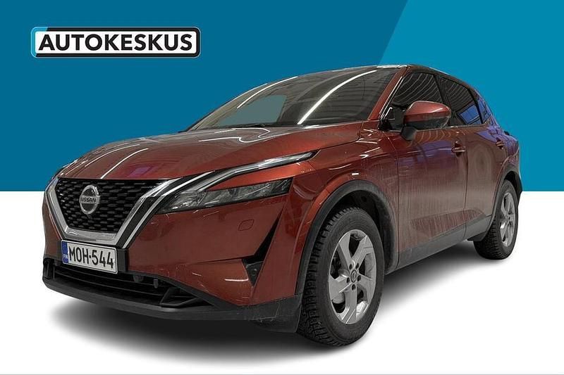 Punainen Käytetty 2022 Nissan Qashqai N-Connecta Katumaasturi | 22 490 € (Hieman kallis) - Kuva 1/2