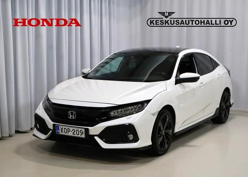 Valkoinen Käytetty 2018 Honda Civic Type S Viistoperä | 21 900 € (Perustarjous) - Kuva 1/4