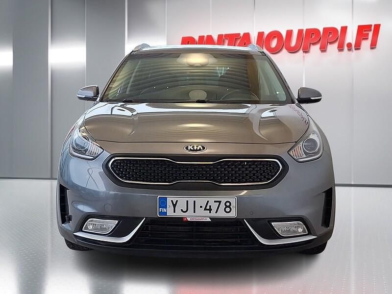 Käytetty Kia Niro EX 105 HP (77 kW) 2016 Harmaa Katumaasturi