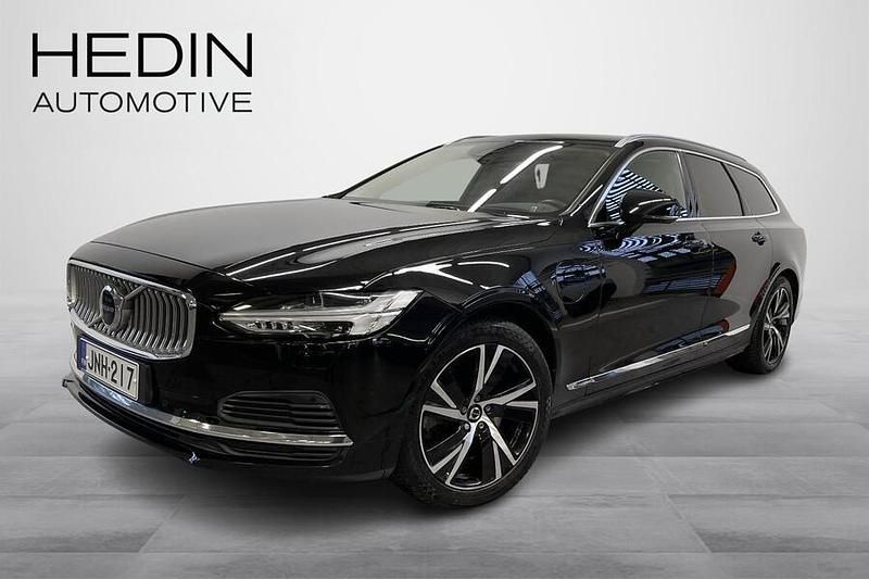 Musta Käytetty 2021 Volvo V90 Inscription Farmari | 29 900 € (Hyvä tarjous) - Kuva 1/4