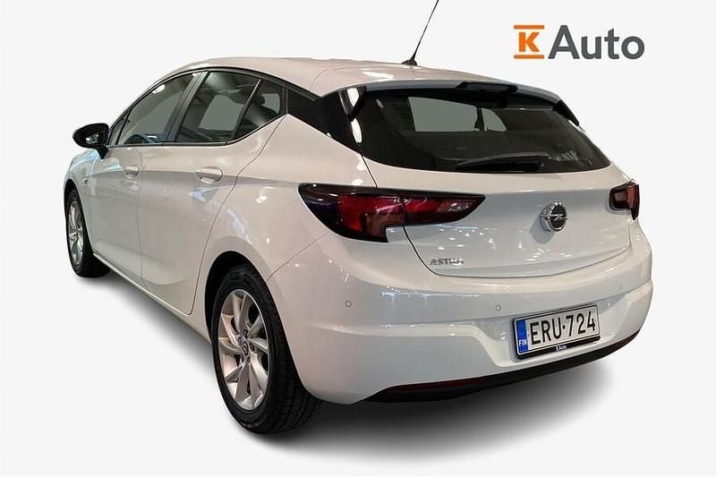 Käytetty Opel Astra Comfort 110 HP (80 kW) 2020 Valkoinen Viistoperä