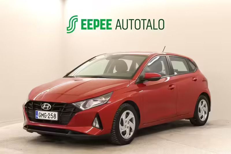 Punainen Käytetty 2021 Hyundai i20 Viistoperä | 13 980 € (Perustarjous) - Kuva 1/4