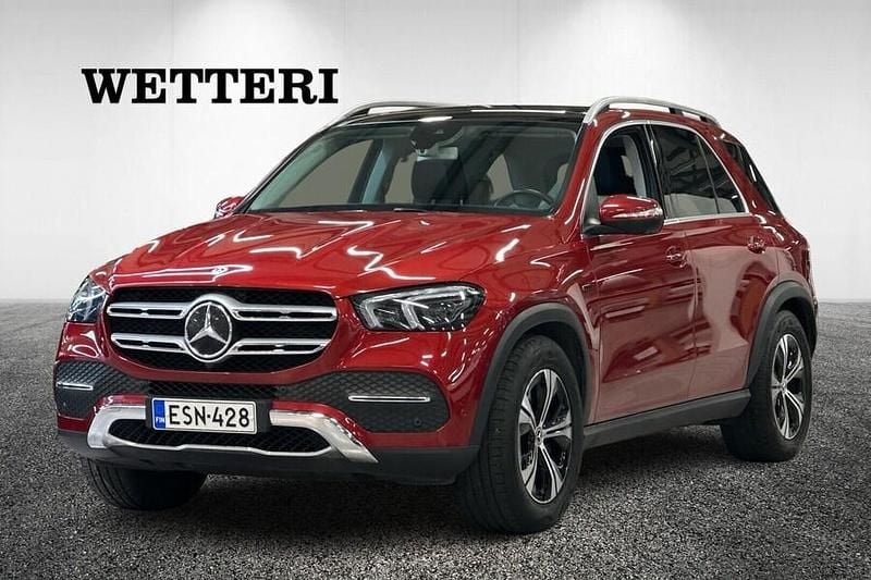 Punainen Käytetty 2020 Mercedes GLE350 Premium Katumaasturi | 47 490 € (Perustarjous) - Kuva 1/3