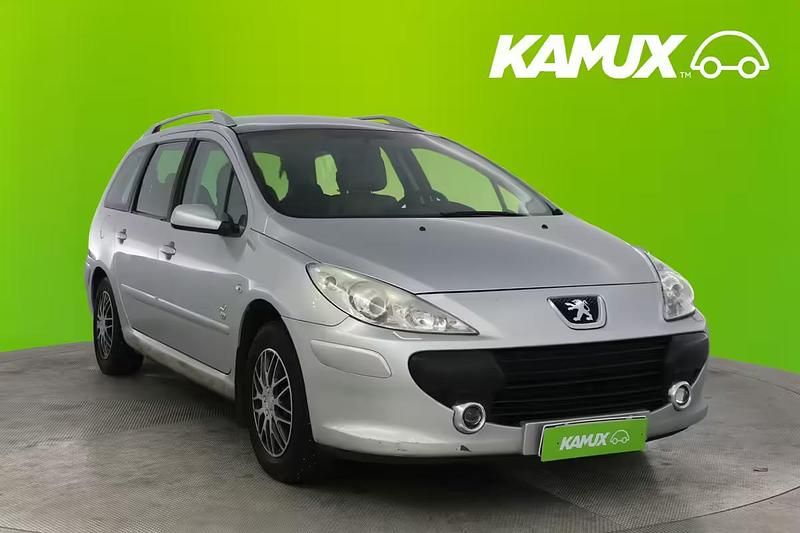 Hopea / harmaa Käytetty 2007 Peugeot 307 Tila-auto | 1 000 € - Kuva 1/4