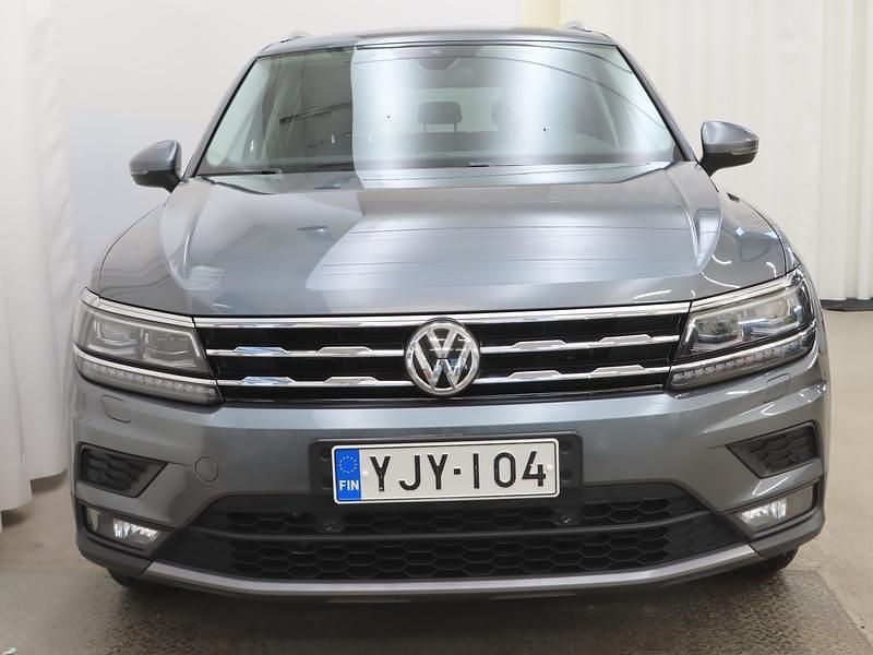 Käytetty VW Tiguan Allspace Comfortline 150 HP (110 kW) 2018 Harmaa Katumaasturi