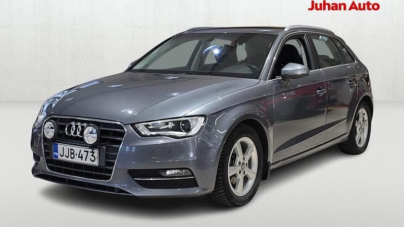 Harmaa Käytetty 2014 Audi A3 Sportback Business Viistoperä | 8 390 € (Perustarjous) - Kuva 1/4