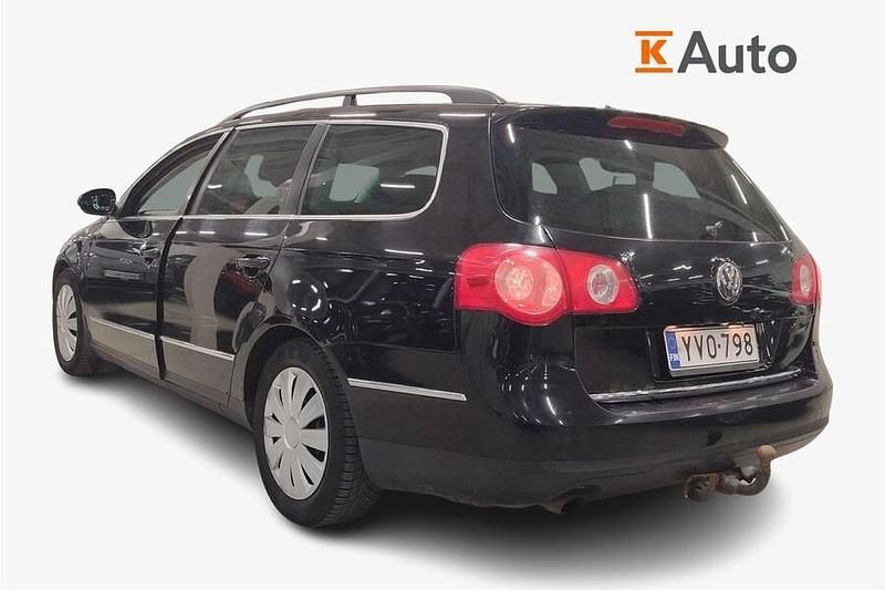 Käytetty VW Passat Comfortline 122 HP (89 kW) 2009 Musta Farmari