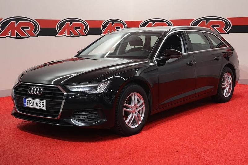 Musta Käytetty 2021 Audi A6 Business Farmari | 27 900 € (Hyvä tarjous) - Kuva 1/4