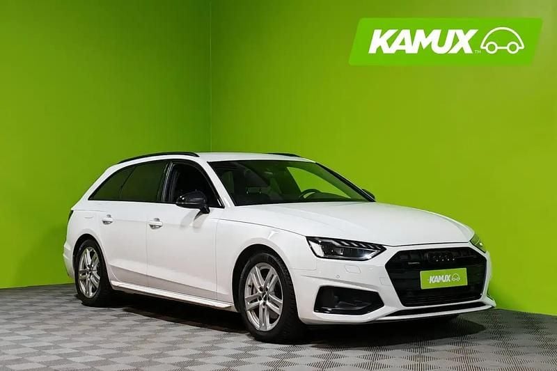 Valkoinen Käytetty 2023 Audi A4 Advanced Plus Farmari | 27 900 € (Hyvä tarjous) - Kuva 1/4